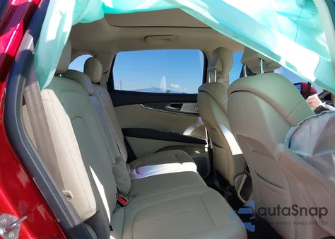 2017 Lincoln Mkx Reserve from USA, damaged, VIN 2LMPJ6LR0HBL43331